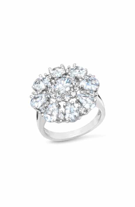Simulated Diamond Ring