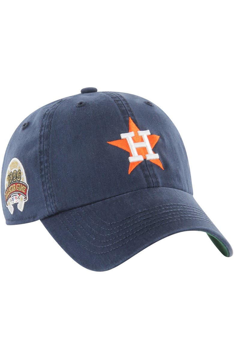'47 Men's '47 Navy Houston Astros Sure Shot Classic Franchise Fitted Hat, Main, color, Navy