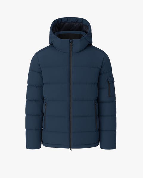 DAWSON | Hooded Recycled Down Winter Jacket