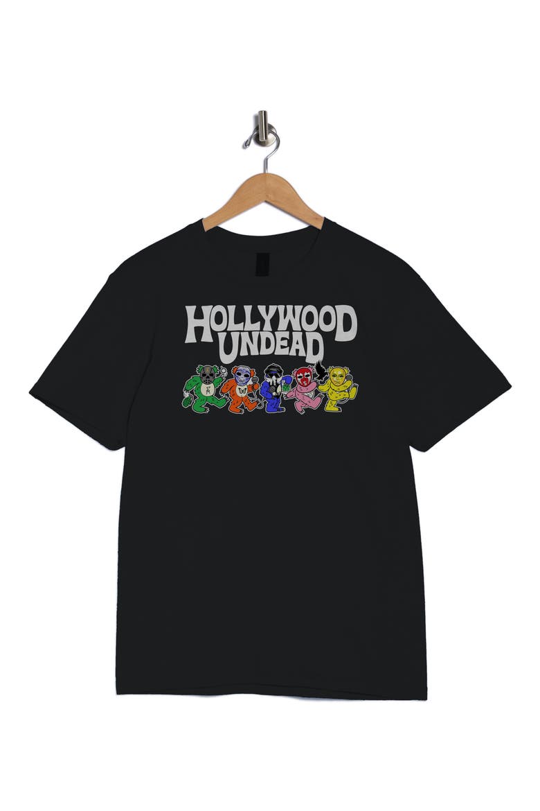 Hollywood Undead Graphic T-Shirt, Alternate, color, BLACK