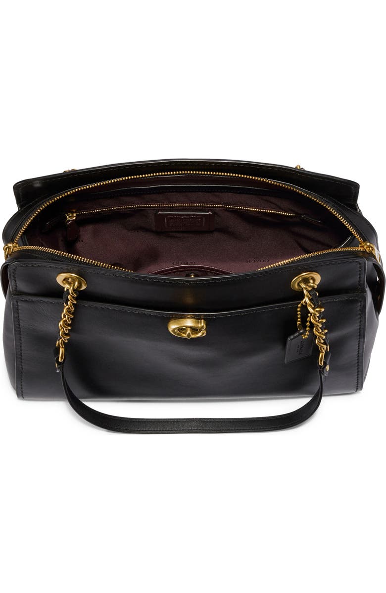 COACH Parker Leather Shoulder Bag, Alternate, color,