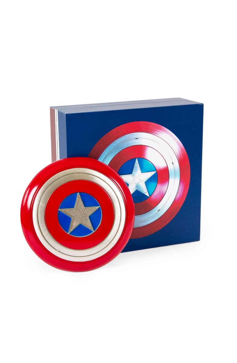 Toynk Marvel Studios Captain America 4-Inch Shield Prop Replica, Alternate, color, Red