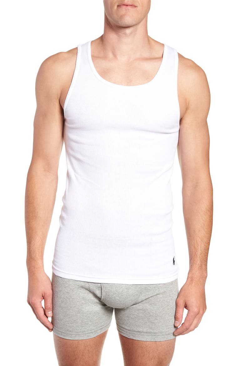 3-Pack Classic Tank Undershirts, Alternate, color, WHITE