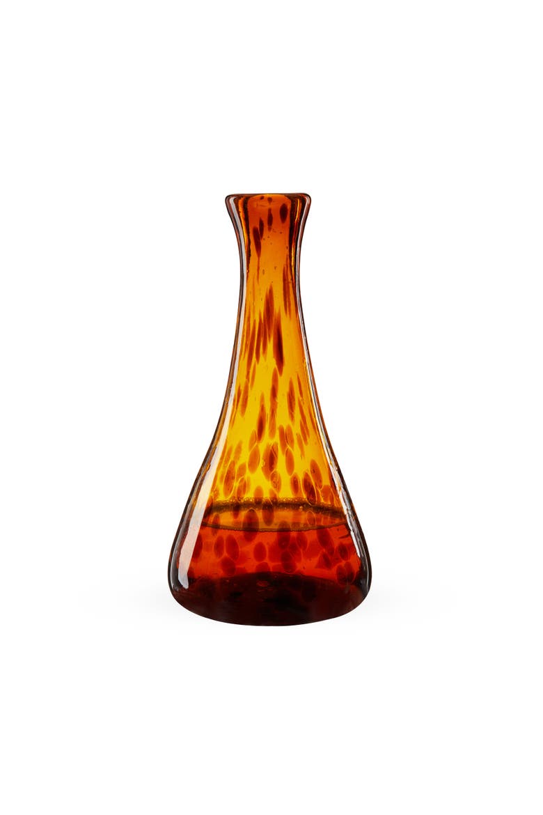 Segunda Vida Tortuga Recycled Wine Decanter, Main, color, Brown