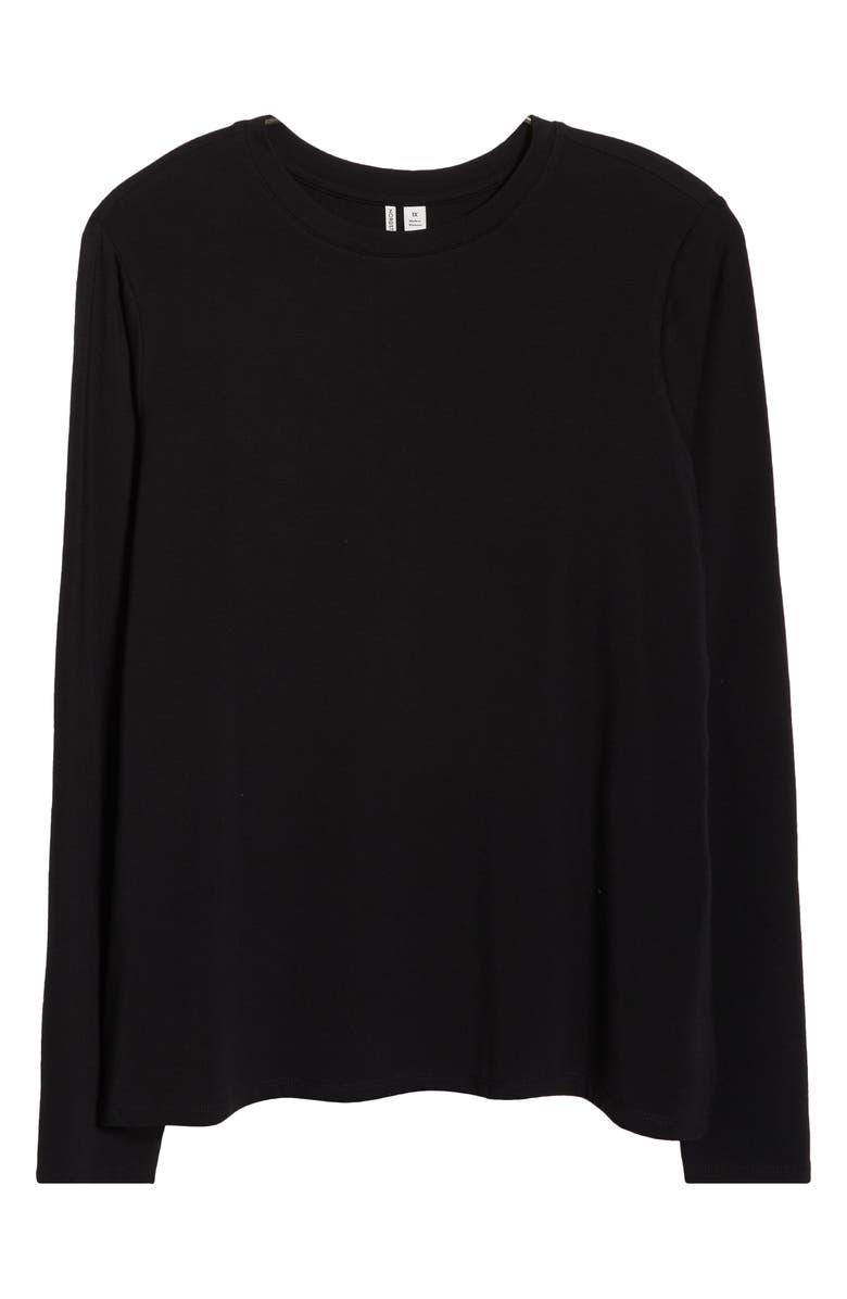 Nordstrom Long Sleeve T-Shirt, Alternate, color, Black