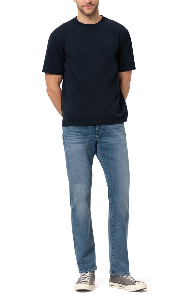 Mavi Jeans Zach Straight Leg Jeans, Alternate, color, Mid Brushed Organic Vintage