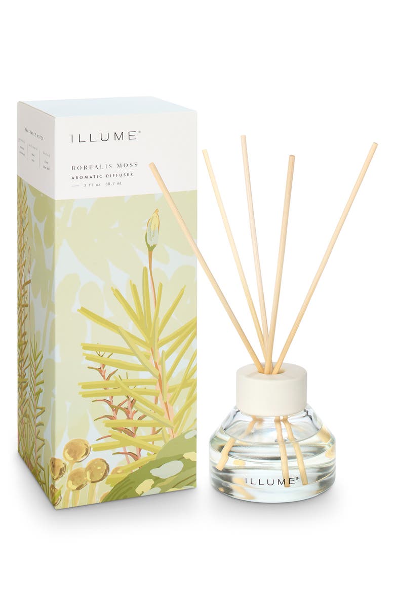 ILLUME<sup>®</sup> Borealis Moss Aromatic Reed Diffuser, Main, color, Borealis Moss
