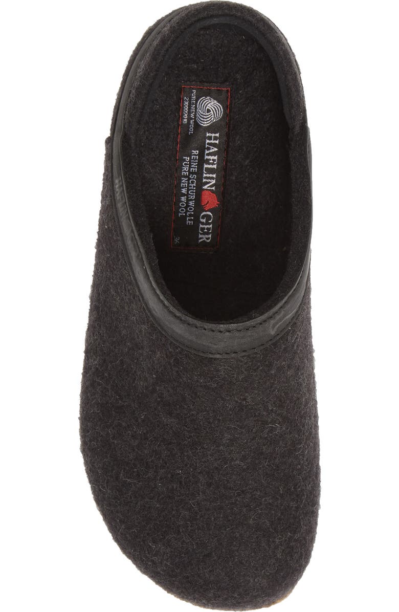 Haflinger GZH Wool Slipper, Alternate, color,