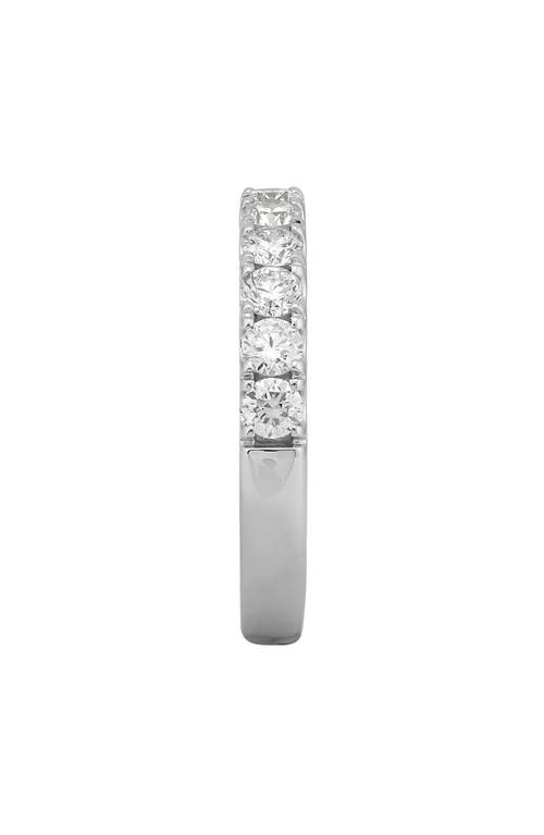 Frankie & Zoe 14k White Gold Lab Grown Diamond Band Ring In Gold
