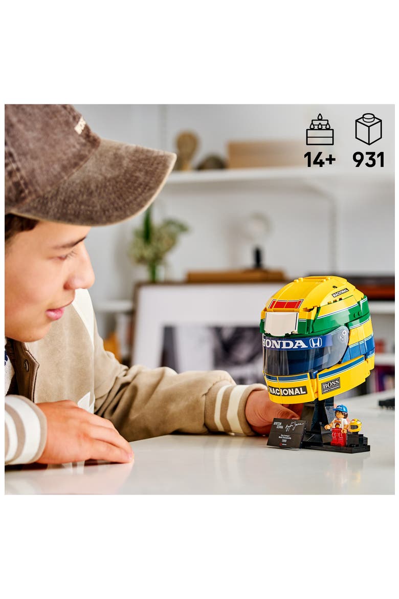 Kids' Ayrton Senna Helmet Building Kit 43024, Alternate, color, MULTI