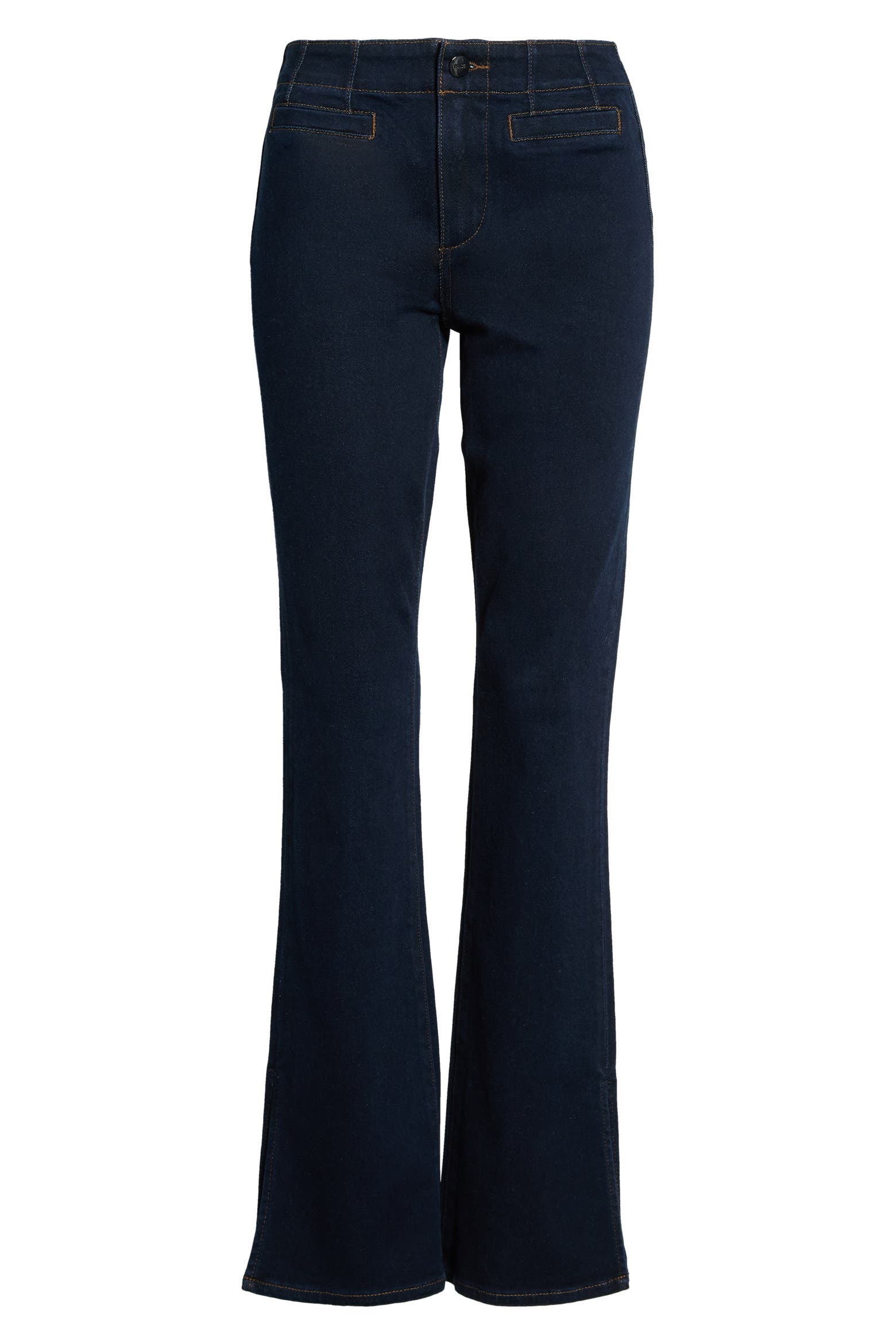 Manhayyan High Rise PAIGE Manhattan High Waist Bootcut Jeans (Women) | Nordstrom