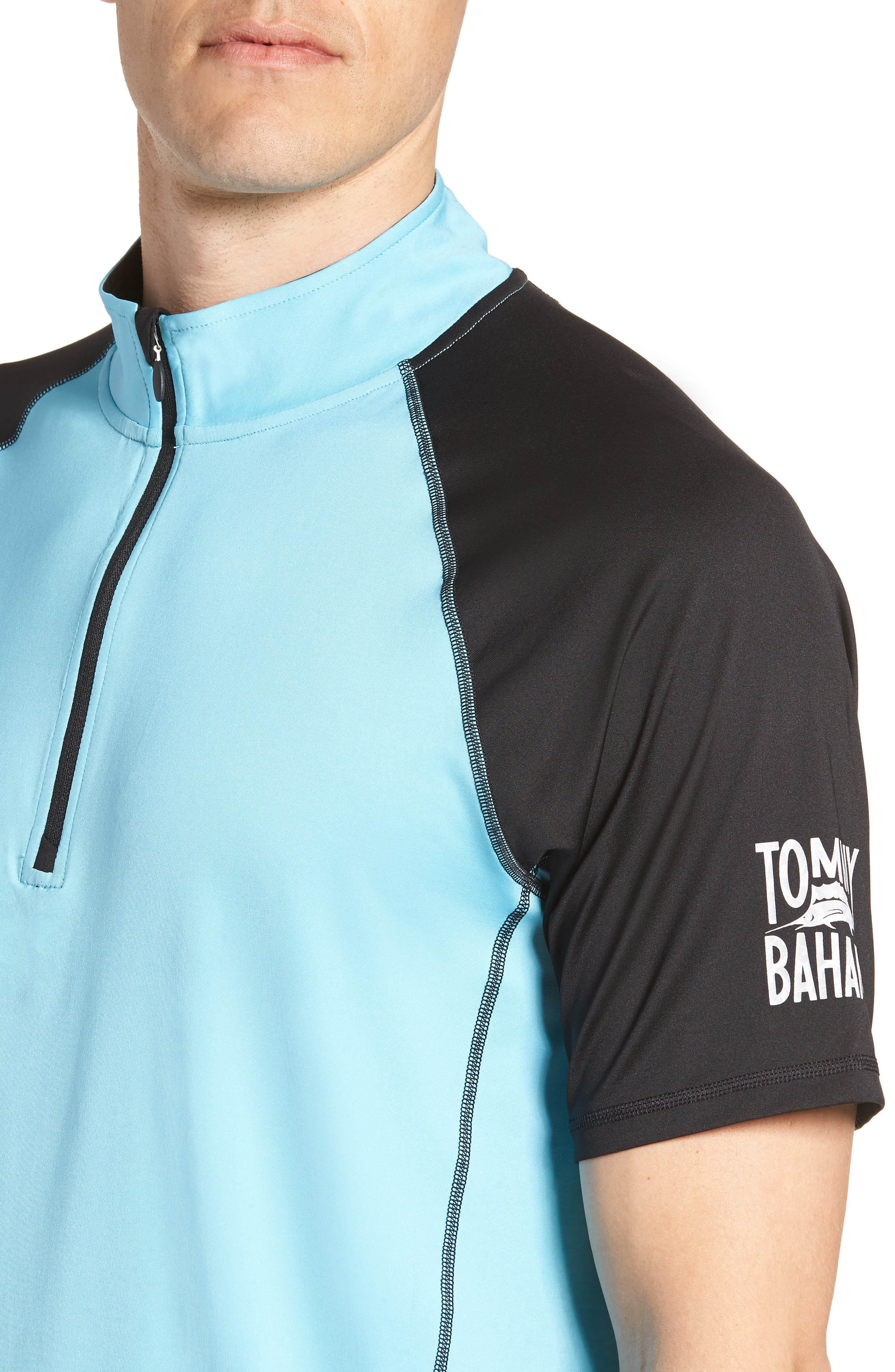 Tommy Bahama IslandActive™ Colorblock Beach Pro Rashguard T-Shirt (Men ...