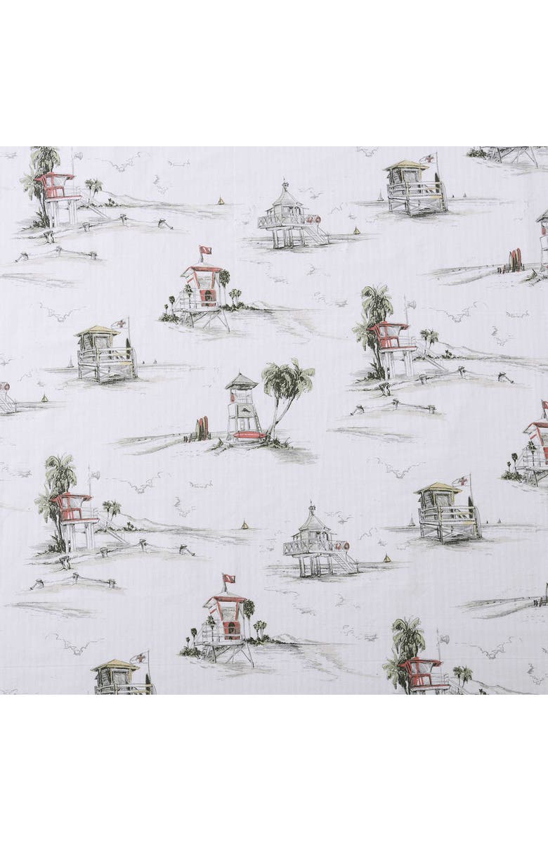 Tommy Bahama Beach Club Cotton Duvet Cover Set, Alternate, color, Grey