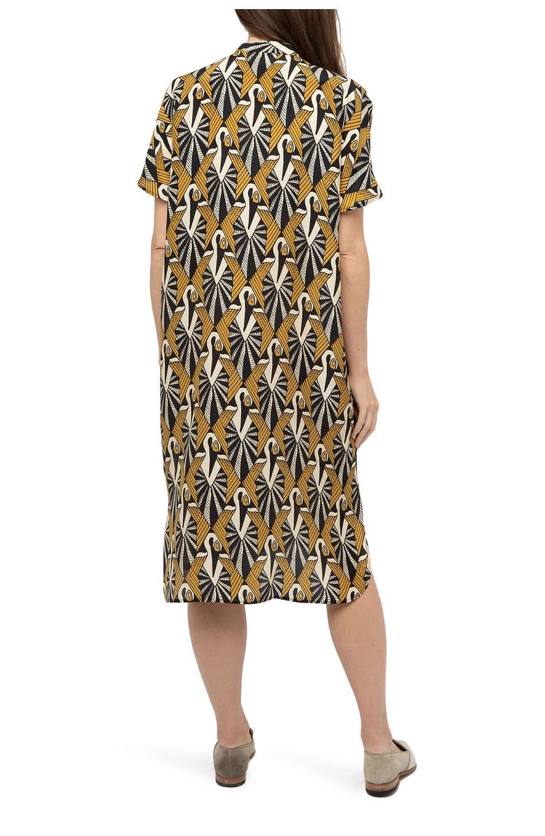 Billy Reid Printed Silk Dress, Alternate, color,