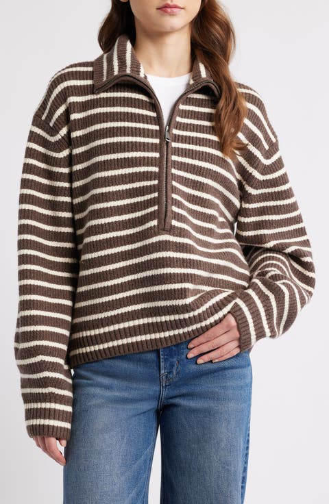 Jackson Quarter-Zip Organic Cotton Blend Pullover