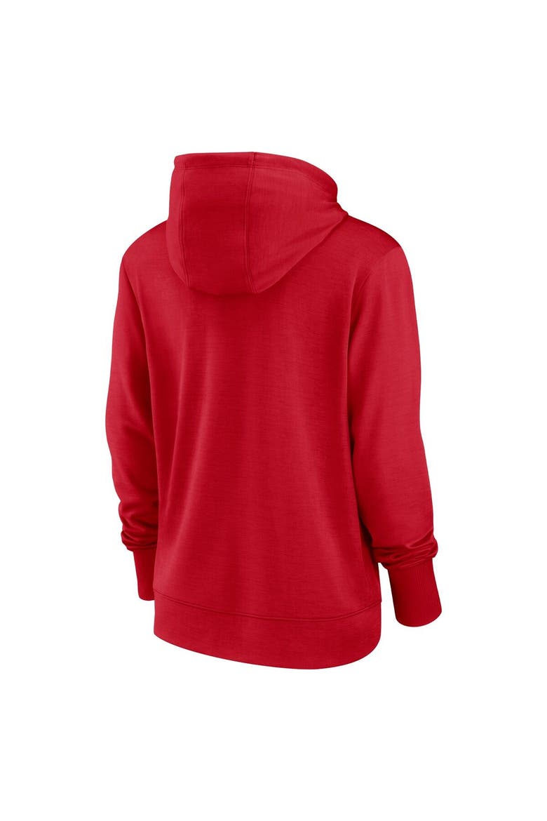 Women's Nike Red Washington Nationals Diamond Knockout Performance Pullover Hoodie, Alternate, color, Red