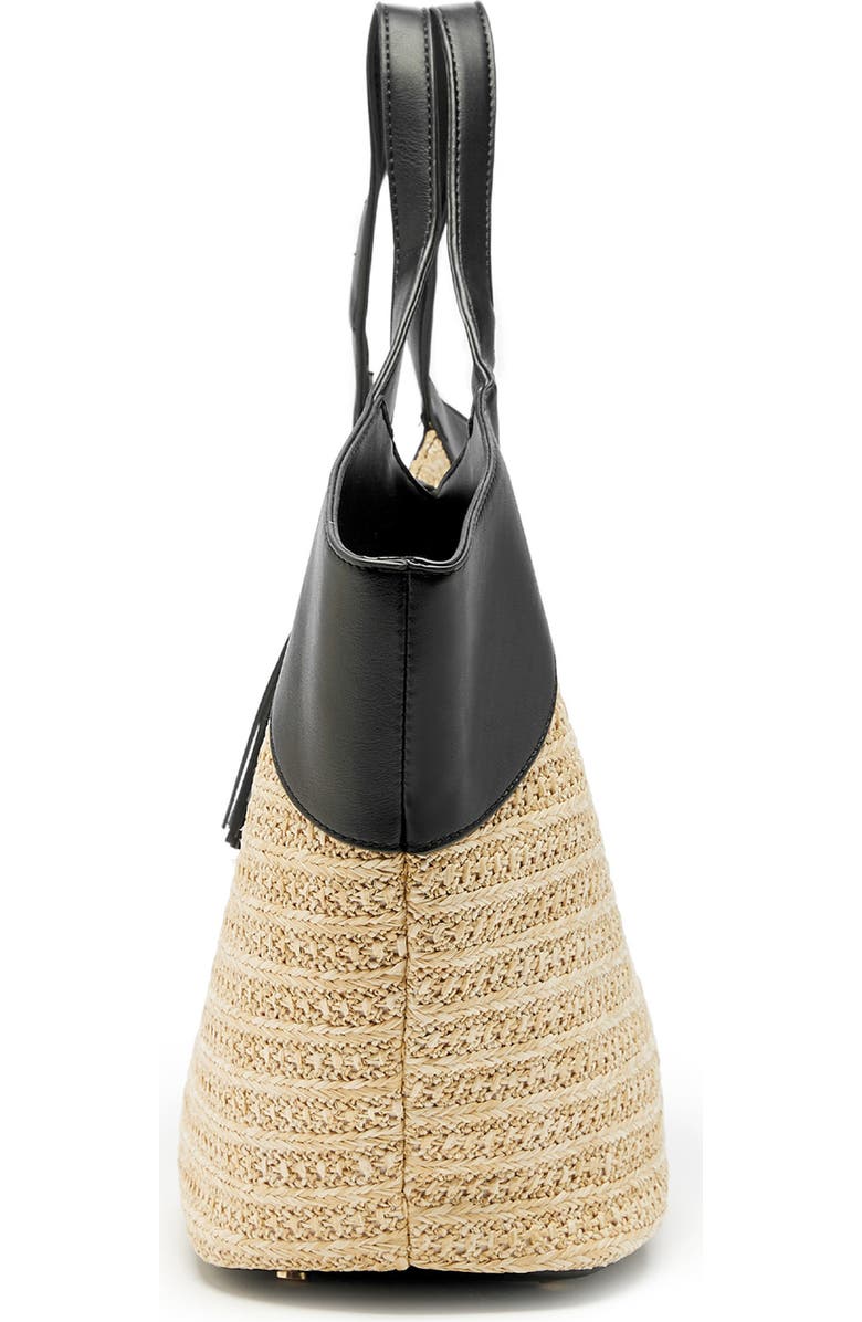 Sole Society Ebba Straw Tote, Alternate, color,