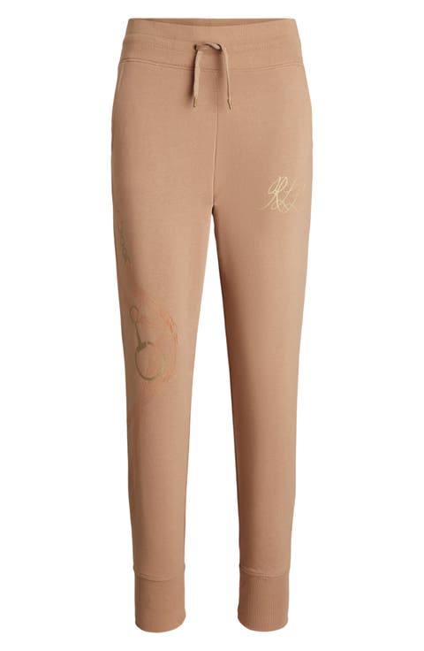 Diagonal French Terry Joggers