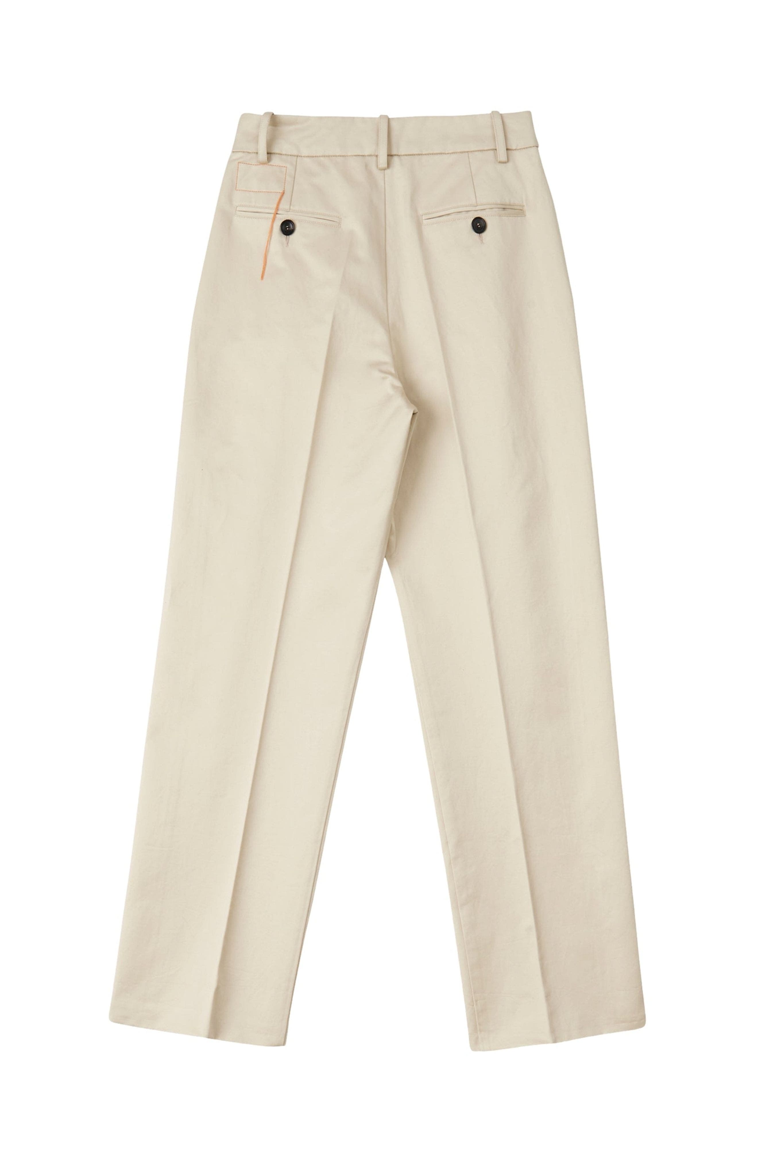 Janet Cotton Pleated Trousers - image 2