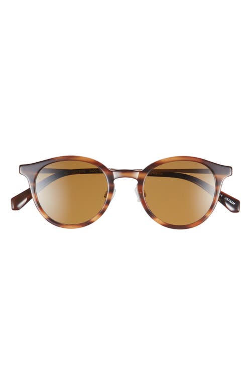 Eyebobs Golden Age 45mm Small Polarized Round Sunglasses In Brown