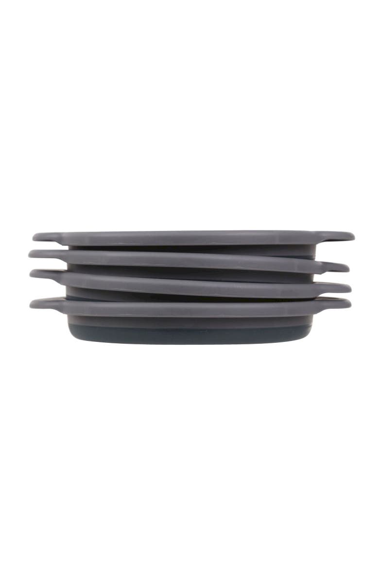 Folding Bowl, Alternate, color, Ebony Grey
