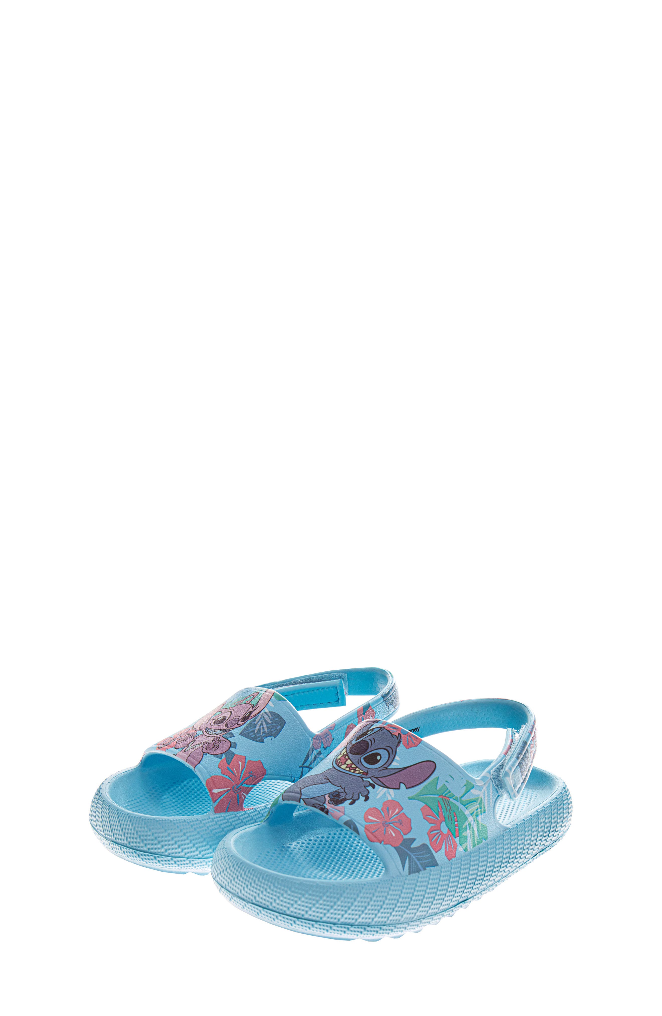 JOSMO x Disney<sup>®</sup> Kids' Lilo & Stitch Angel Mismatch Slingback Sandal, Main, color, 