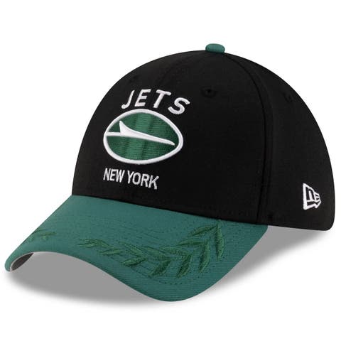 Men's New Era  Black/Green New York Jets 2025 NFL Draft 39THIRTY Flex Hat
