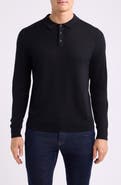 Nordstrom Washable Merino Wool Polo Sweater