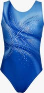 Destira Sapphire Swirl Leotard