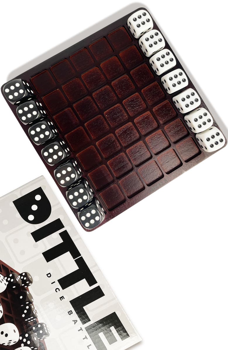 Swooc Games Dittle - Dice Battle | Coffee Table Game, Alternate, color, Brown