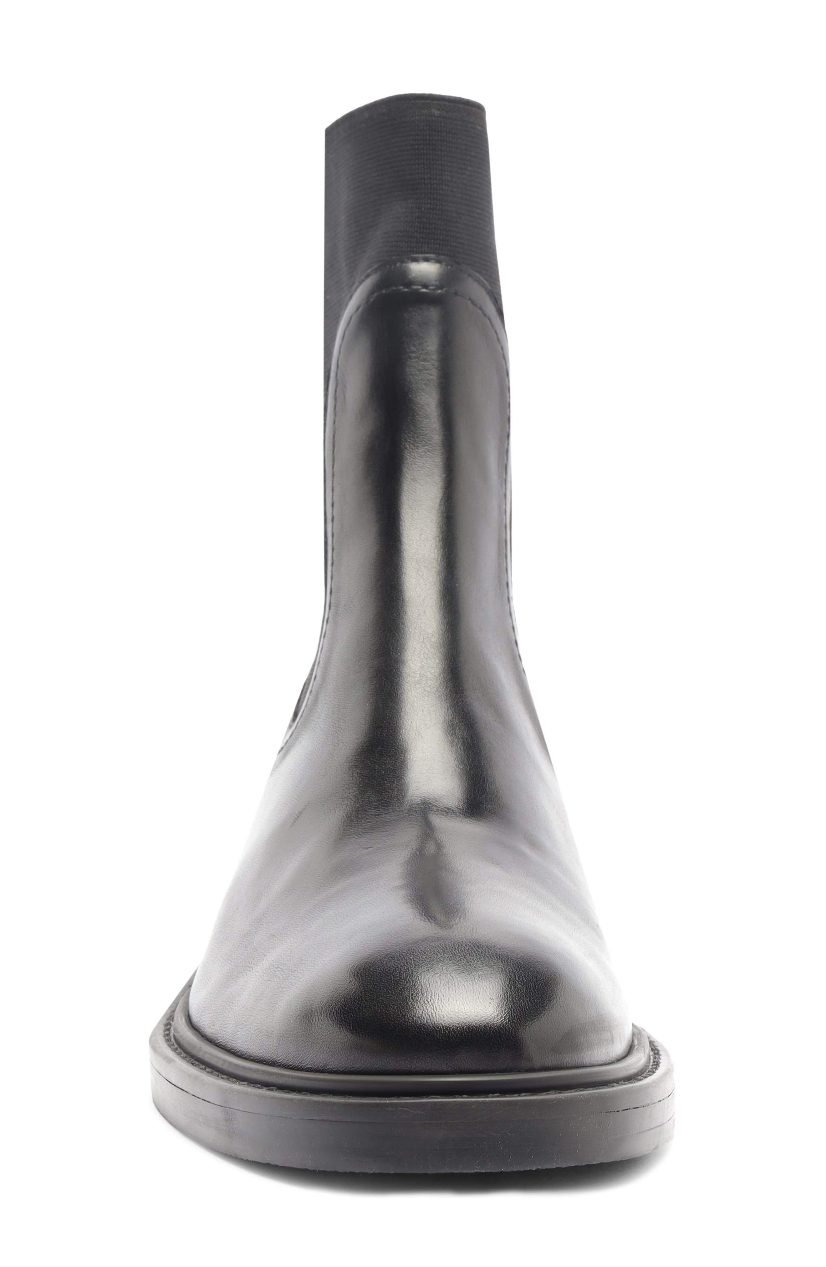 Olivia Chelsea Boot, Alternate, color, BLACK