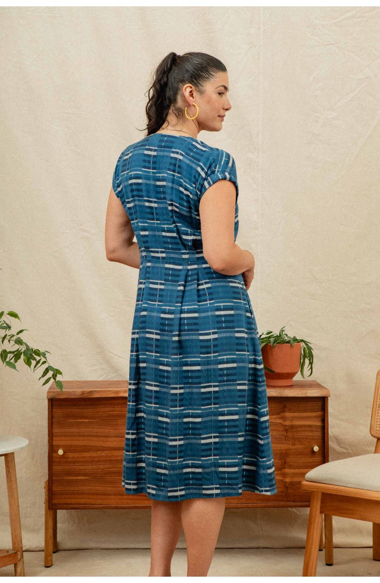 Bridge & Burn Eileen Dress, Alternate, color, Stormcrest Stripe