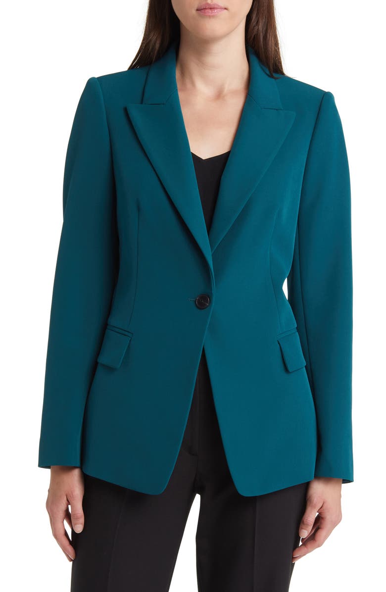 KOBI HALPERIN Jordi Twill Jacket, Alternate, color, Sea Moss