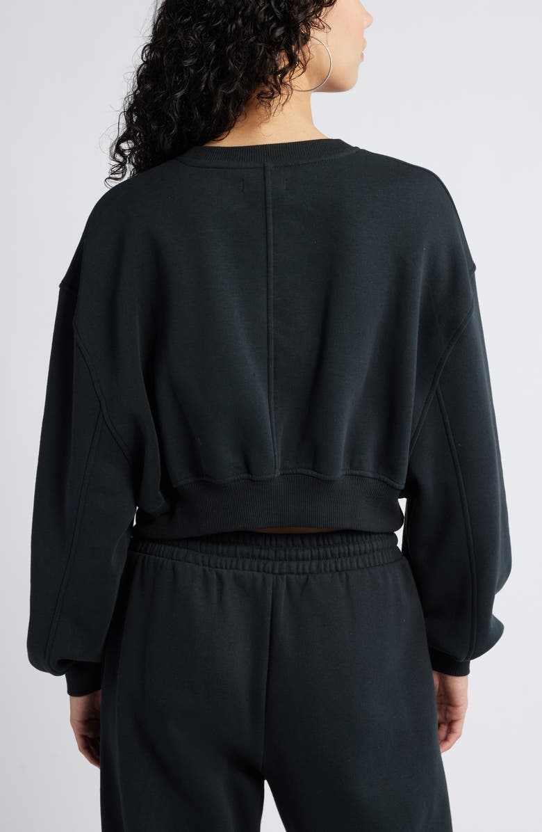 BP. Crop Sweatshirt, Alternate, color, Black Jet