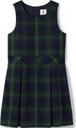 Lands' End Girls Plus Top of Knee Plaid Jumper