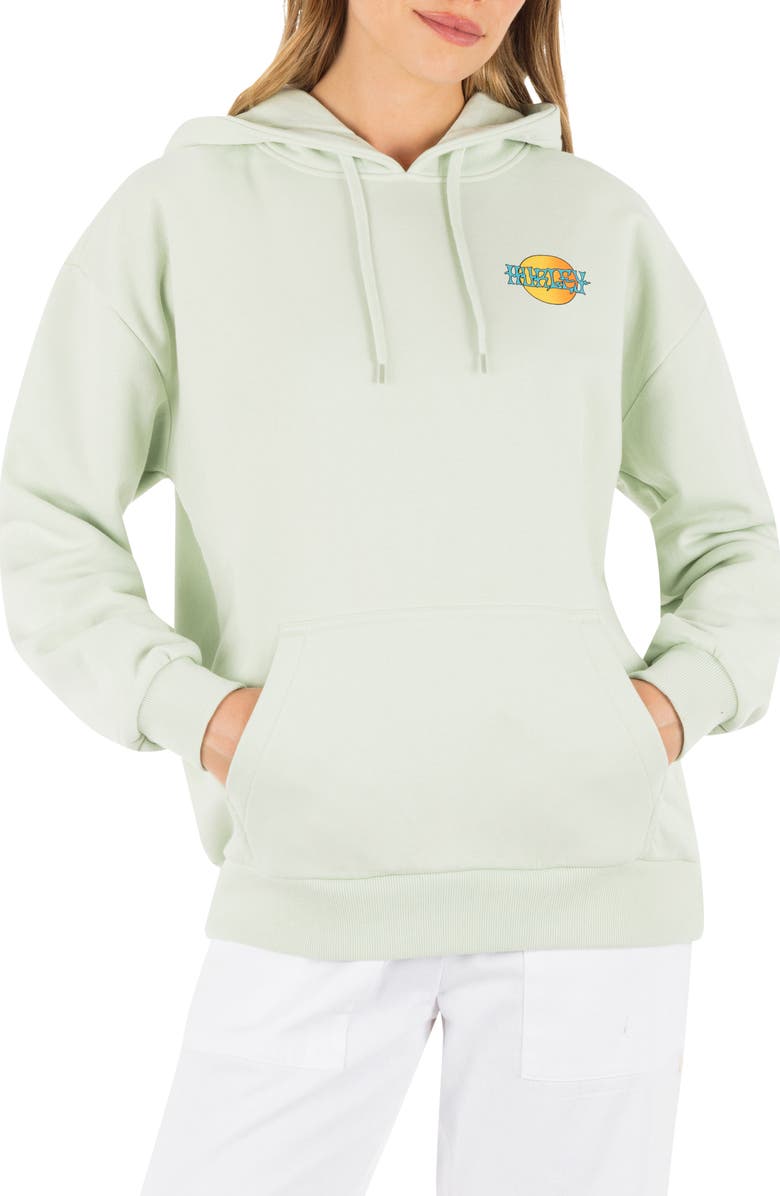 Hurley Forever Oversize Graphic Hoodie, Main, color, Spray