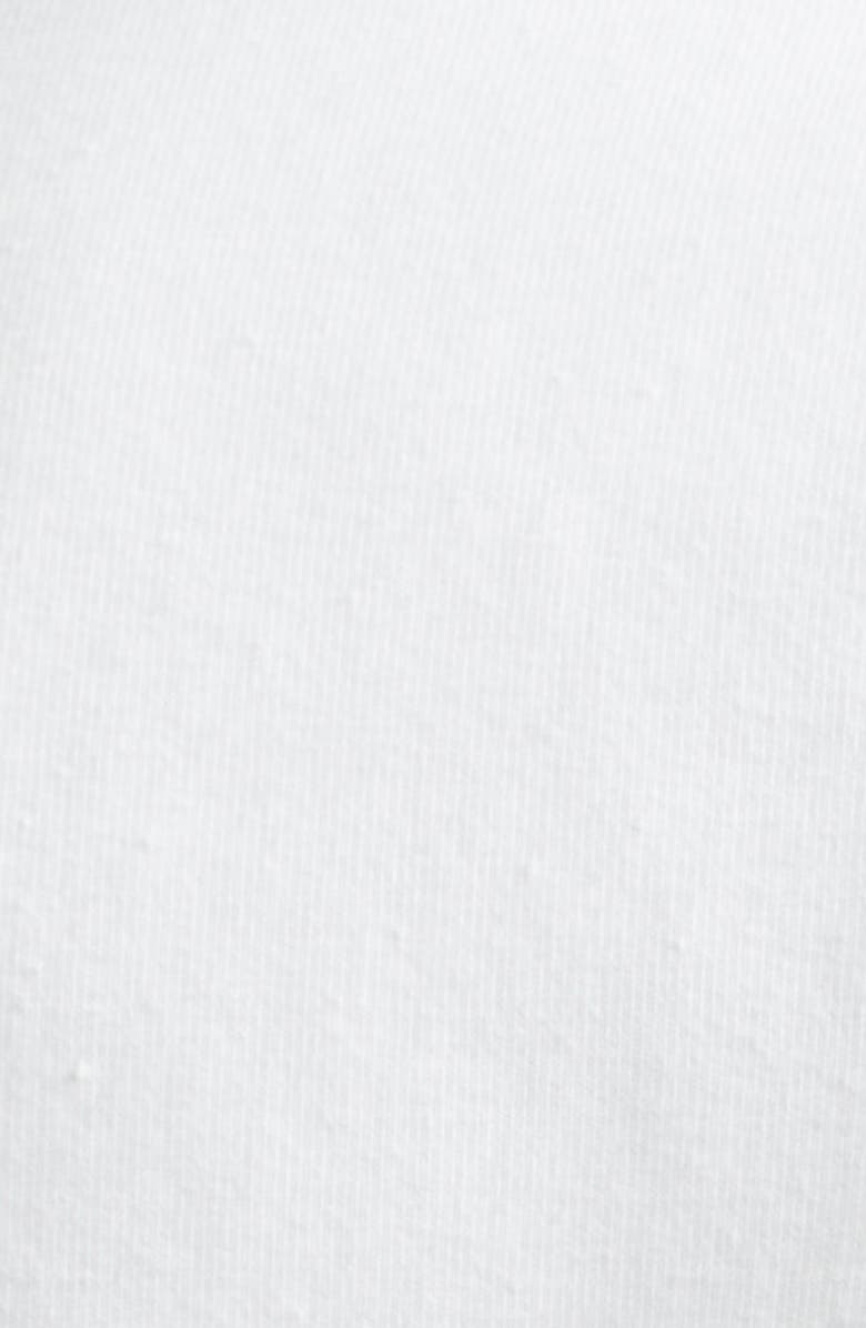 Alexander Wang Ruched Knit Zip Top, Alternate, color, White