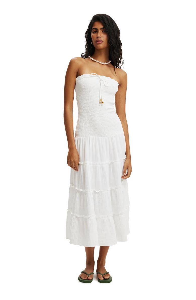 Cotton On Women's Jet Set Tube Maxi Dress, Main, color, 