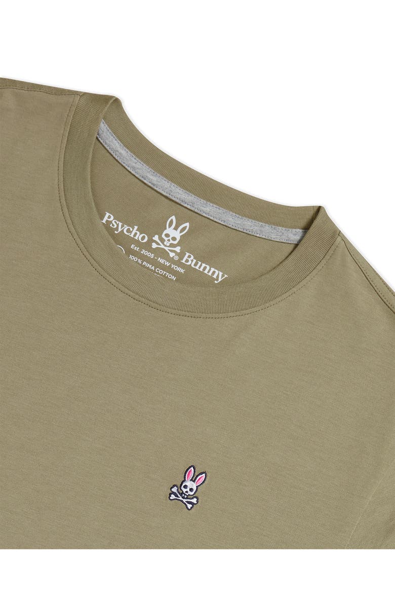 Psycho Bunny Classic Crewneck T-Shirt, Alternate, color, 