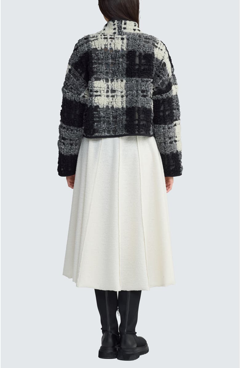 LUUKAA Glacia Structured Crop Jacket, Alternate, color, Foggy