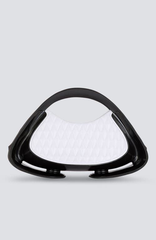 Balmain Two-tone Quilted Medium Jolie Madame Bag