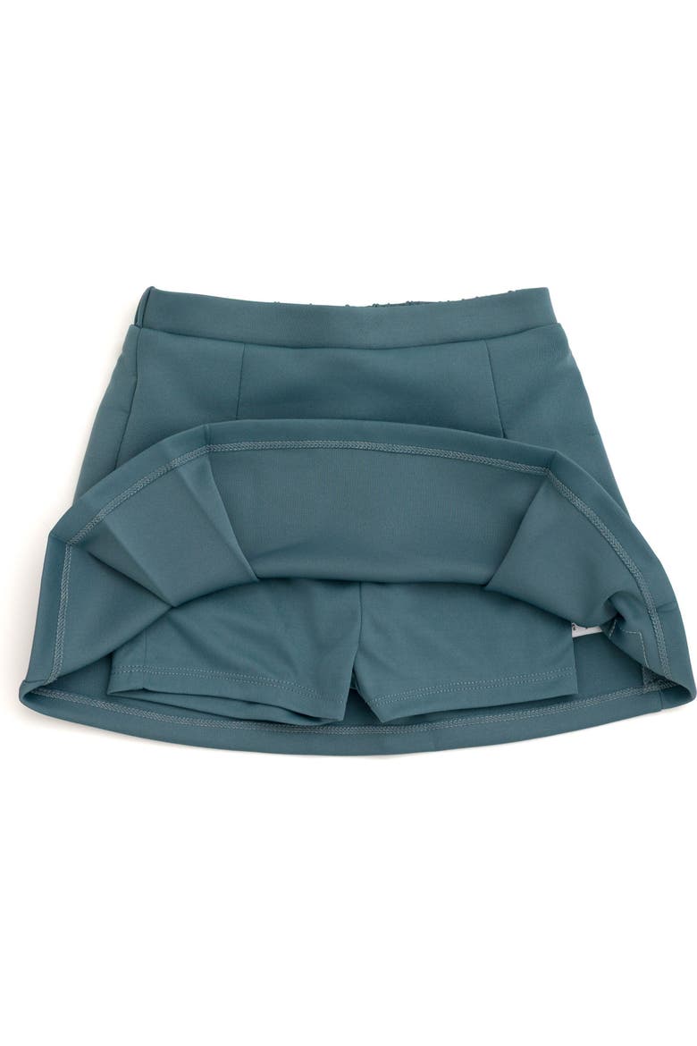 2-Piece Fleece Sweatshirt and Skort Set, Alternate, color, Bluey Teal and Mint