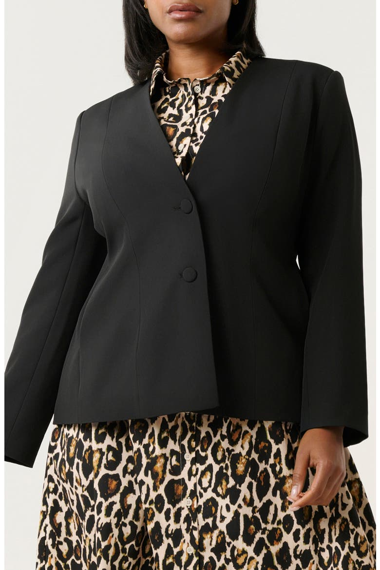 Jenna Jacket, Alternate, color, BLACK