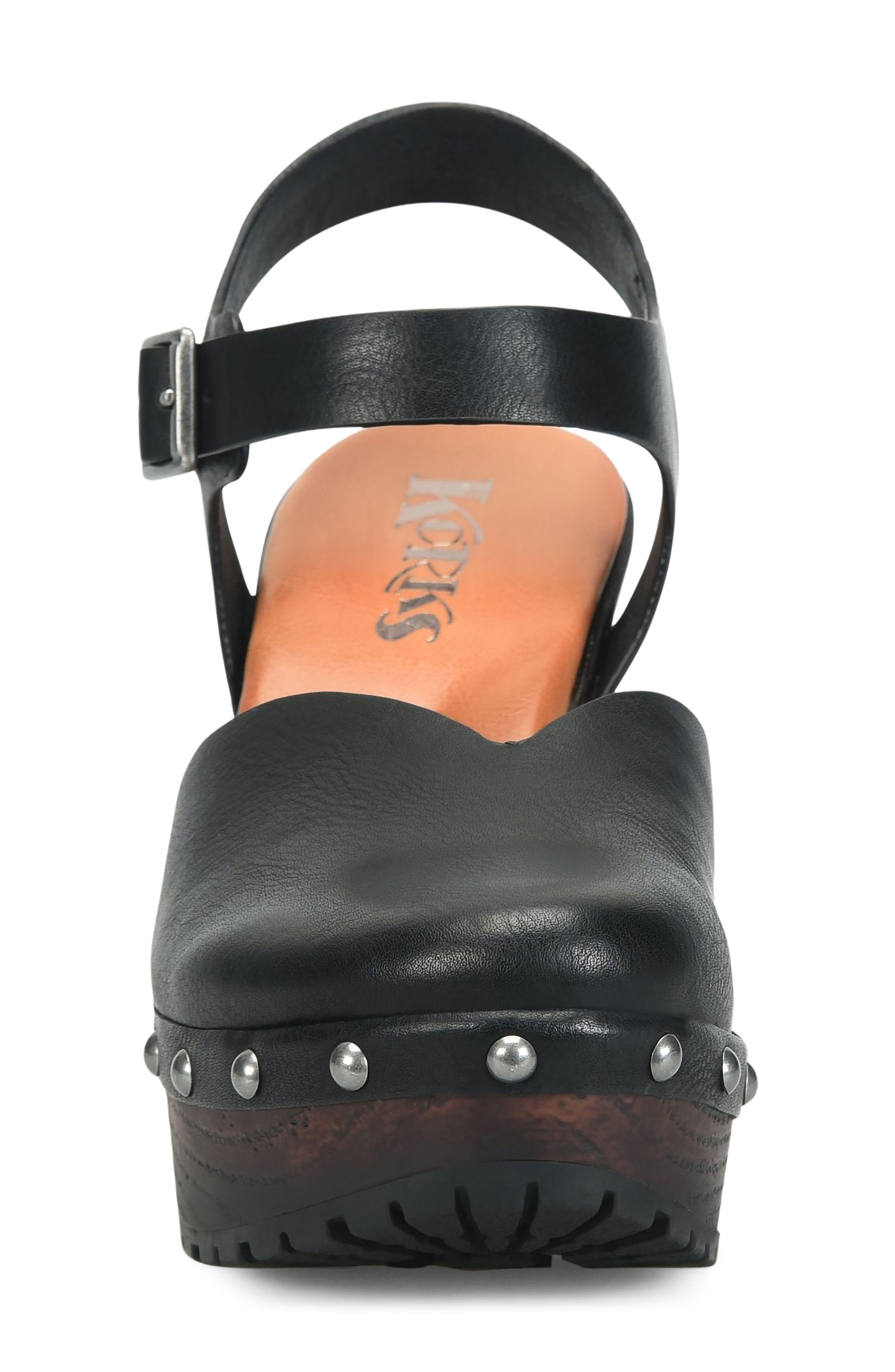 Adria Clog, Alternate, color, BLACK