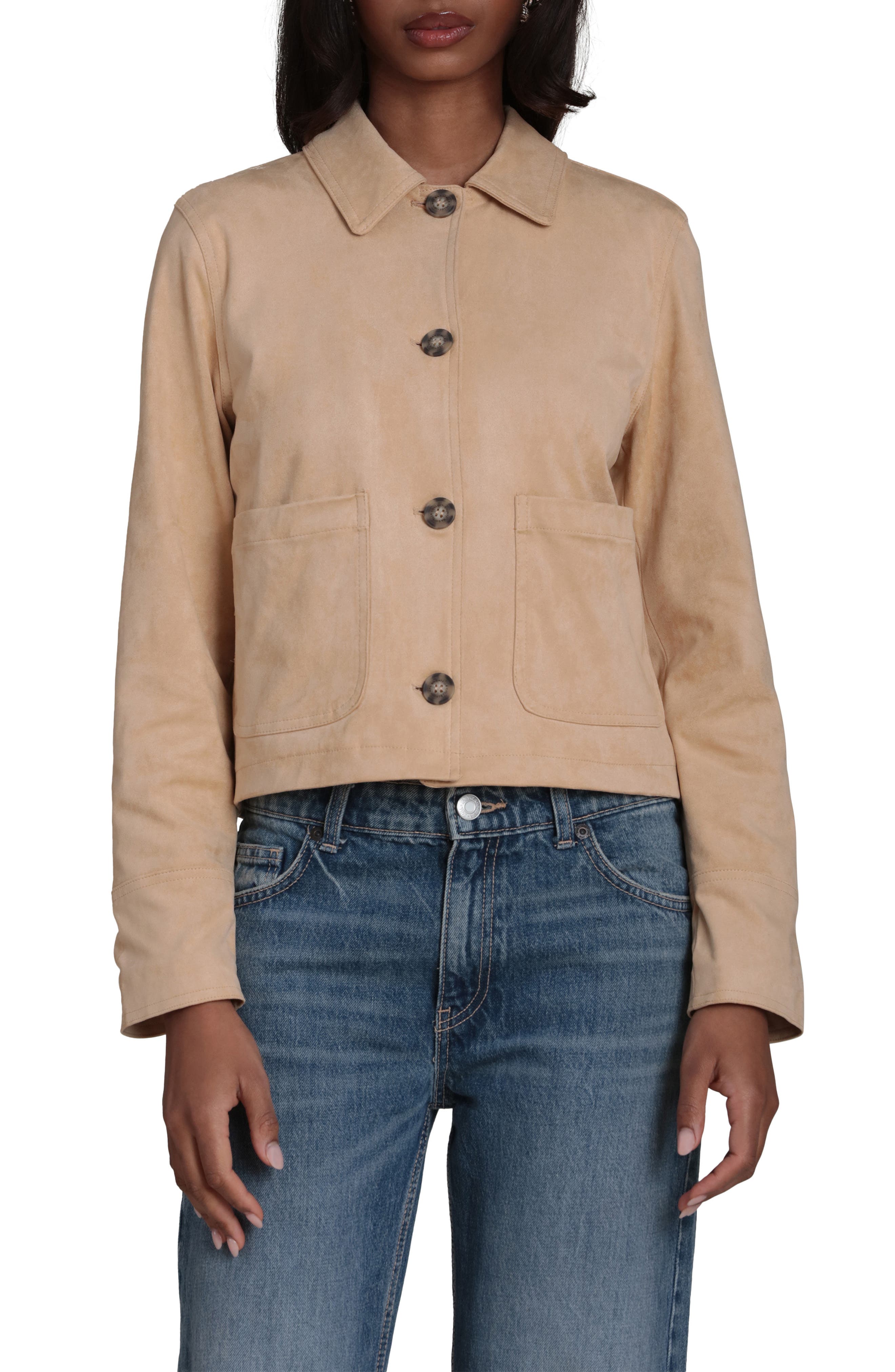 Faux Suede Jacket - image 3