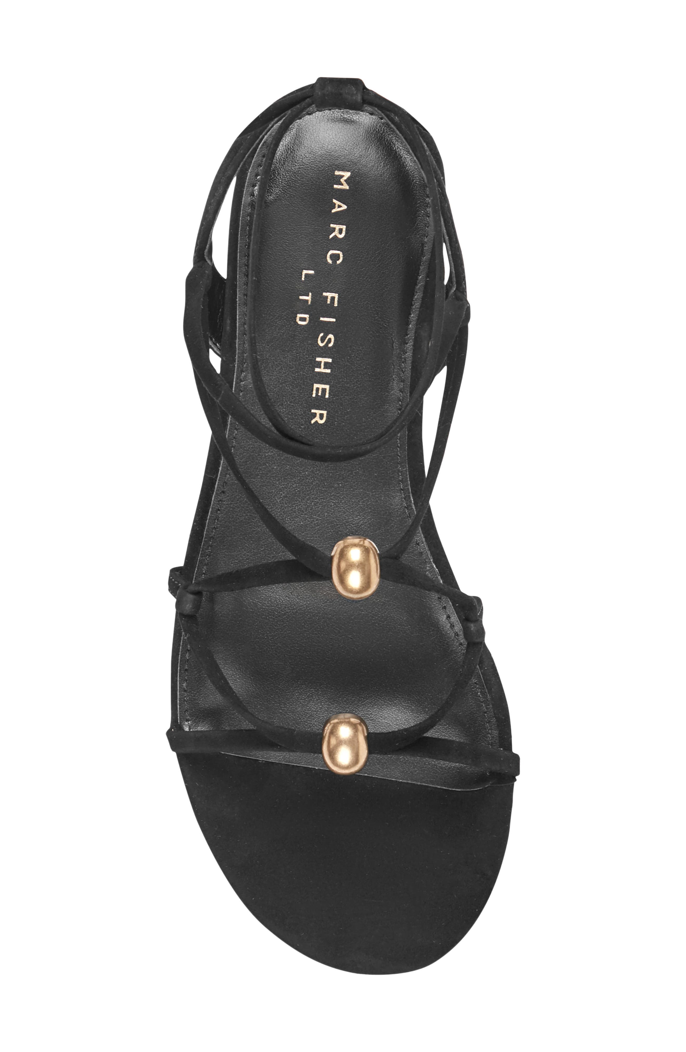 Marc Fisher LTD Ellan Ankle Wrap Sandal, Alternate, color, 