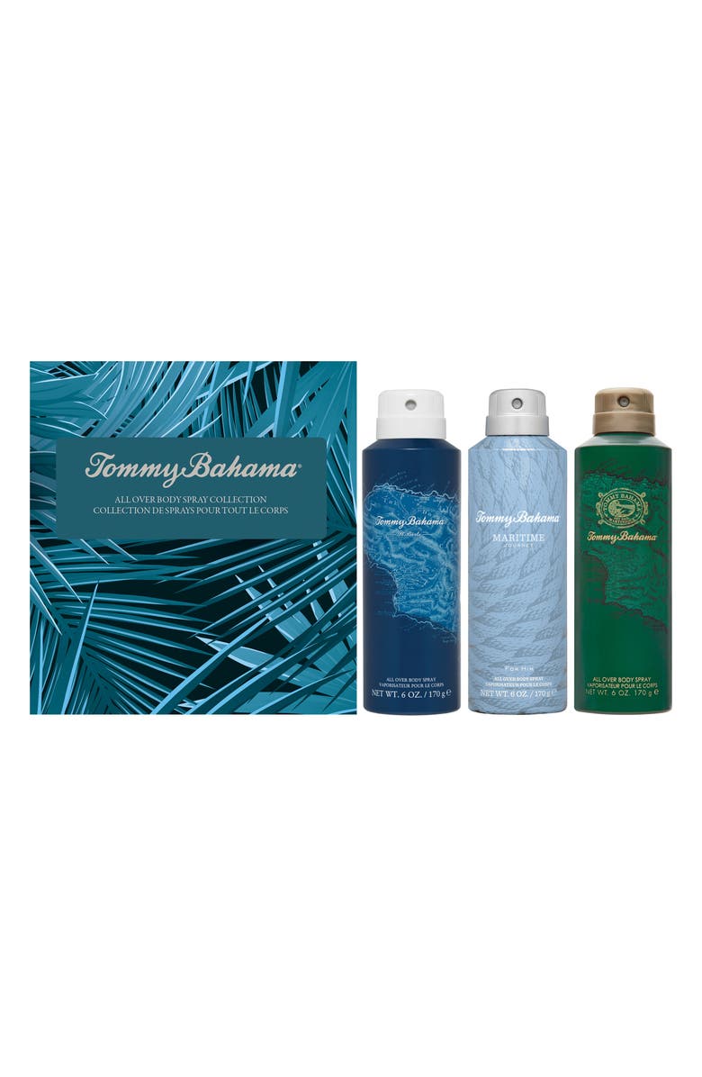 Tommy Bahama 3-Piece Men's Body Spray Set, Alternate, color, 