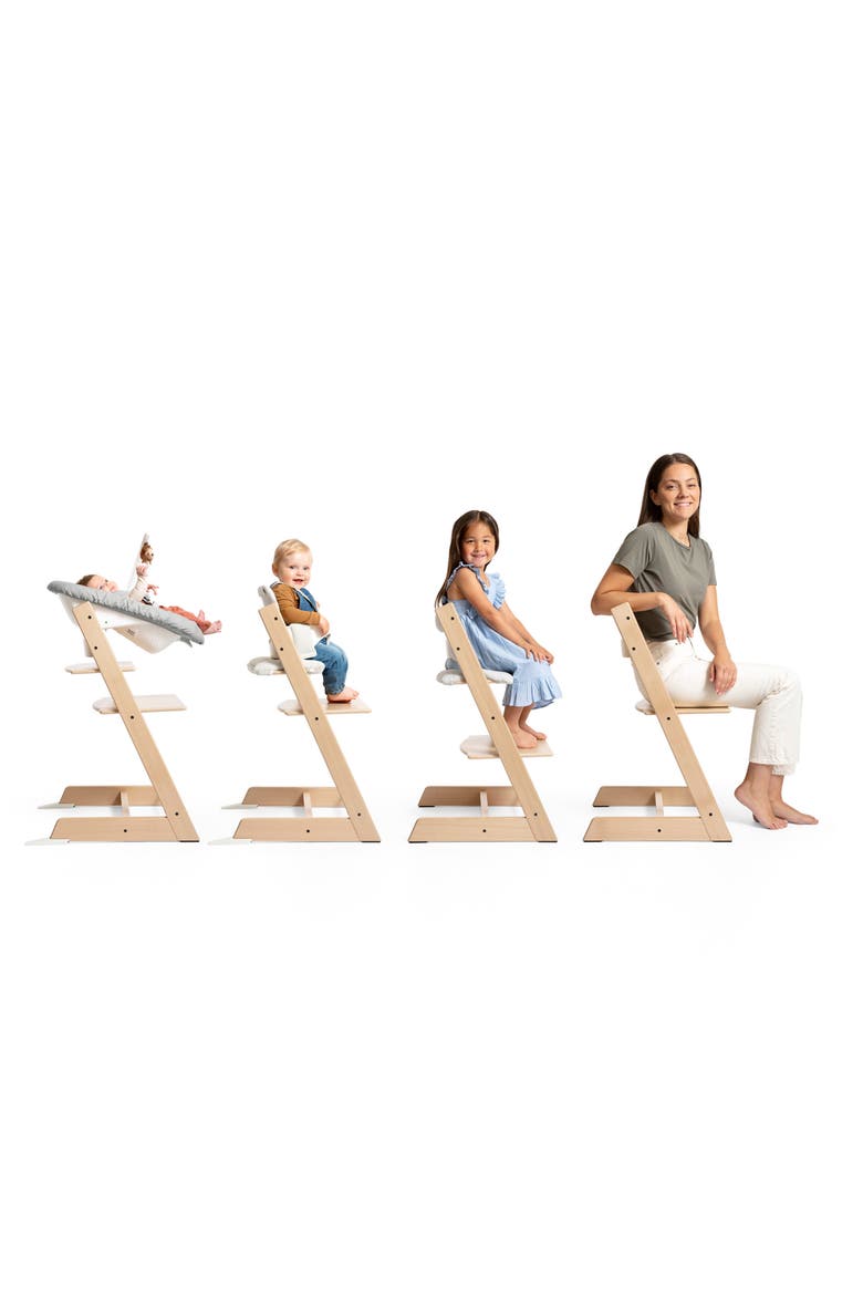 Tripp Trapp® Highchair, Baby Set, Cushion & Tray Set (Nordstrom Exclusive), Alternate, color, WHITE