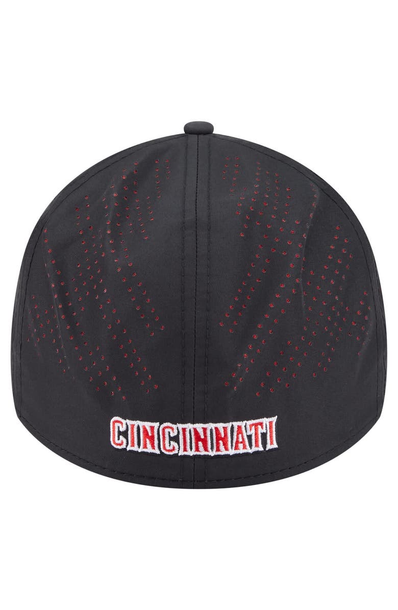 New Era Men's New Era Black Cincinnati Reds Night 39THIRTY Flex Hat, Alternate, color, Black