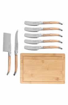 FRENCH HOME Laguiole Cheese Board & Tools Set